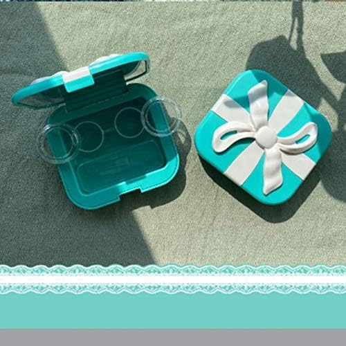 Tbiiexfl novi DIY kontakt leća futrola slatka kutija za beauty box box prijenosna kutija za njegu