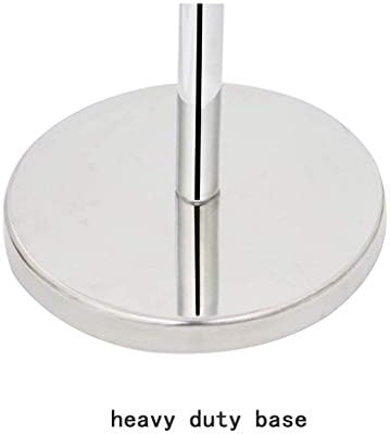 Zyzmh držač toaletnog papira, držač za toalet za toalet od nehrđajućeg čelika, za hotel i dom, 20,5 × 71 cm