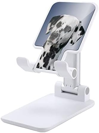 Dalmatijski stalak za mobitel za pse za stol sklopivi sklopivi držač telefona kut podesivi čvrsti stalak crni stil