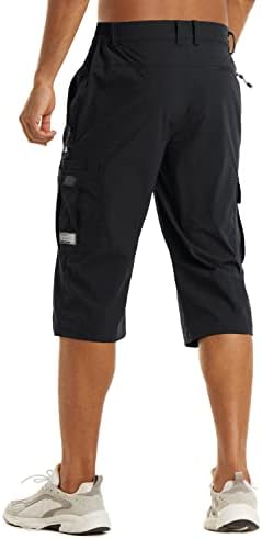 Tacvasen muški brzi suhi planinarski teretni kratke hlače 5 džepova 3/4 ispod koljena Capri hlače