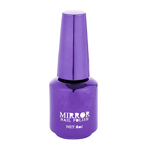 Metalni zrcalni lak za nokte efekt dugotrajnih noktiju Art Multicolor Shiny Polic za nokte 8 ml dizajna gel za nokte