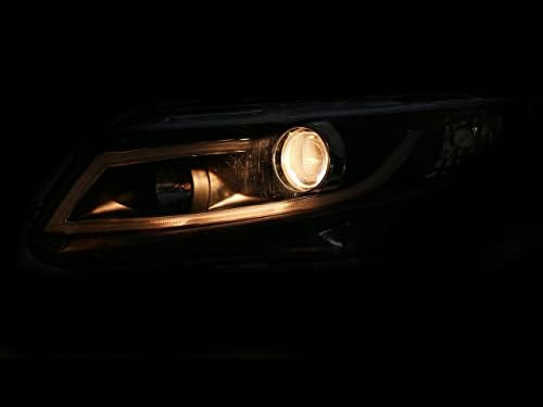 Prednja svjetla projektora A. M. sastavljaju traku dnevnog svjetla za limuzinu A. M. 2012-2015