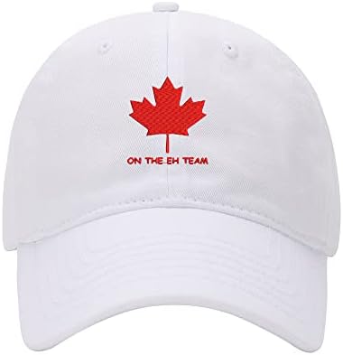 Baseball Cap muškarci Kanada na EH vezeni oprani pamučni tati šešir unisex bejzbol kape