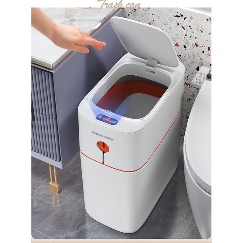 Elektronska automatska kanta za smeće 13L automatsko pakiranje kanta za smeće za kućanstvo kupaonica Smart senzor kanta za smeće