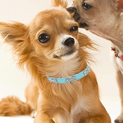Chihuahua ovratnik za ovratnik za male pse djevojčica Bling Diamond Pink Slatki ovratnik za pseće ovratnik dodatni mali ovratnik za