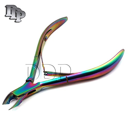 DDP set od 2 multitanium boja Rainbow Professional Kuticule Nipper Nehrpy Steel Cutter