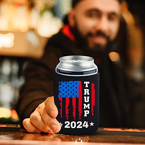 Velingreat Donald Trump 2024 - Uzmi Ameriku natrag - Može li hladnjaci za hladnjake za političke piće coolies -crne