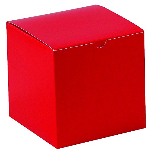 Poklon kutije od 6 6 6 6, sjajne crne kutije jednostavne za sastavljanje, pogodne za praznike, rođendane i posebne prigode
