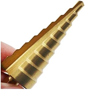 Spiral Flithed Step Bušilica alata za bušenje metala Titanium Korak Bitovi za bušenje 3-13/3-12/4-12/4-20/4-22/4-32 mm alati za rezanje