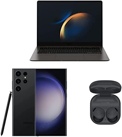 Samsung 14 Galaxy Book3 Pro Business Laptop Computer/Windows 1 Galaxy S23 Ultra mobitel, tvornički otključani Android Galaxy Buds 2