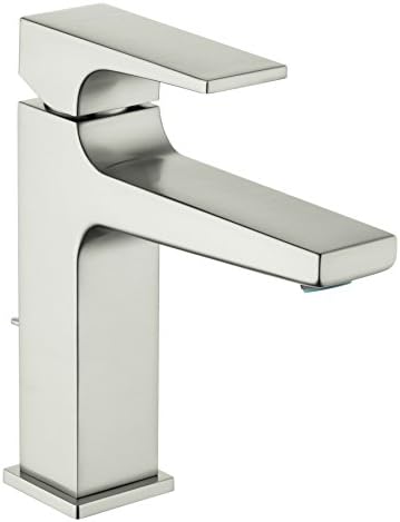 Hansgrohe metropola Moderna ušteda vode s niskim protokom 1 ručka 1 7-inčni visoki slavina za sudoper u kupaonici u nikla, 32510821