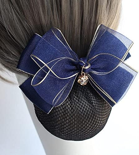 Pokrivalo za glavu s mašnom BBB jednostavna poklon mreža za kosu Vintage proljetna kopča Elegantna mrežasta tkanina Snood