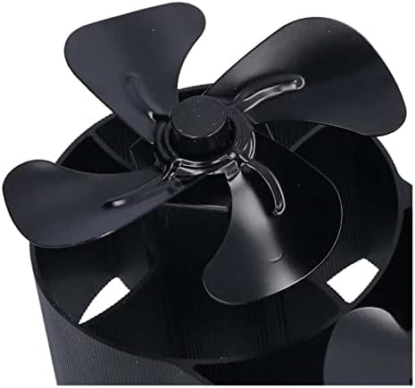 Ventilator peći s dvije glave 8 ekološki prihvatljivih automatskih ventilatora s toplinskim pogonom za plamenik na drva ventilator