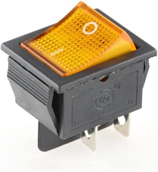 KCD4 Rocker Switch 2-pozicionirani 4-pinski / 6-pinski električni oprema s prekidačem svjetlosnog napajanja 16A 250VAC / 20A 125VAC-