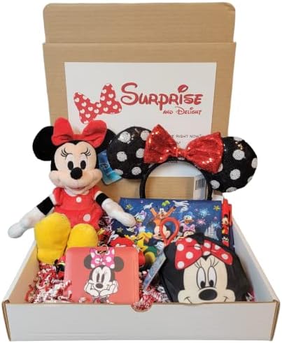 Iznenađenje Disney Box za odmor s licenciranim dodacima Minnie Mouse, knjigom autografa i još mnogo toga.